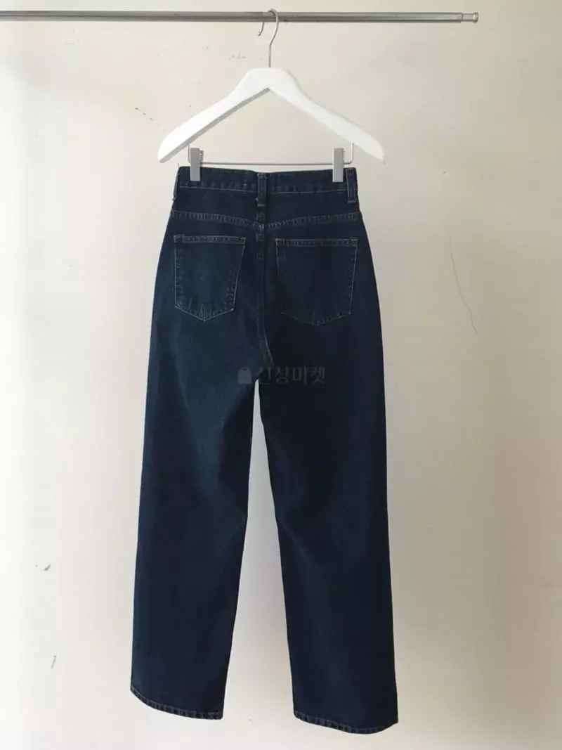 Loringrei - Korean Women Fashion - #momslook - Mute Jeans - 5
