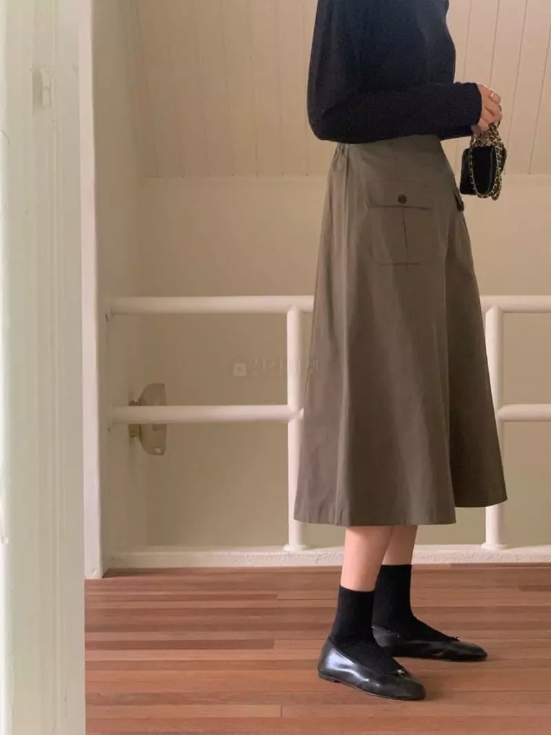 Loringrei - Korean Women Fashion - #momslook - Bree Skirt - 3
