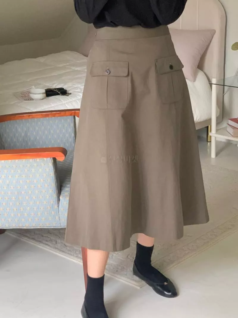 Loringrei - Korean Women Fashion - #momslook - Bree Skirt - 5