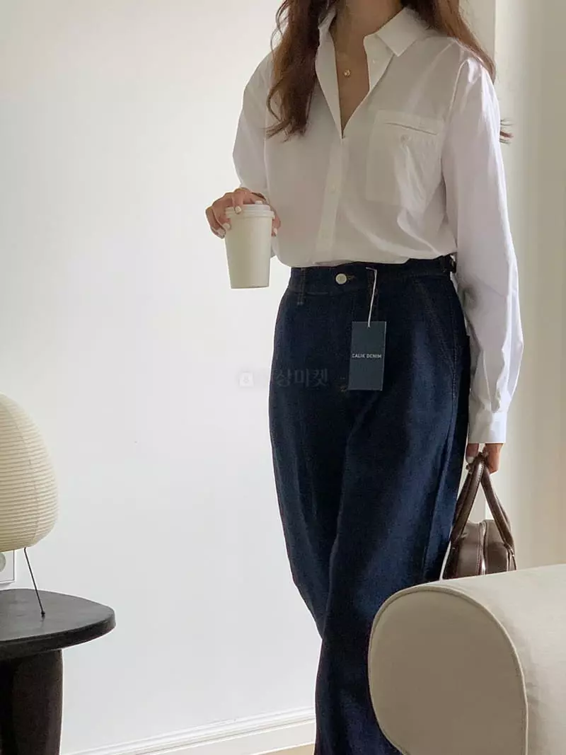 Loringrei - Korean Women Fashion - #momslook - Fallin Shirt - 3