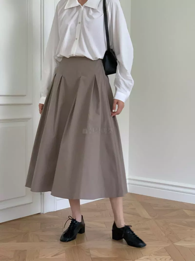 Loringrei - Korean Women Fashion - #restrostyle - Plare Skirt - 7