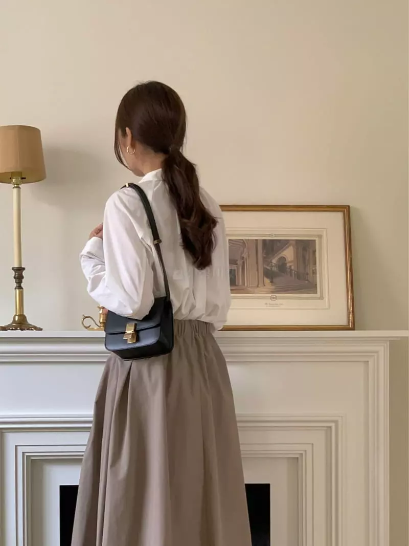 Loringrei - Korean Women Fashion - #romanticstyle - Plare Skirt - 8