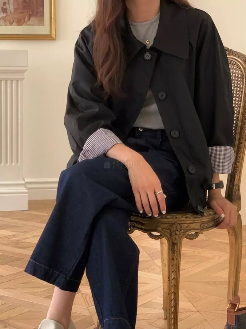 Loringrei - Korean Women Fashion - #shopsmall - B Collar Jumper - 2