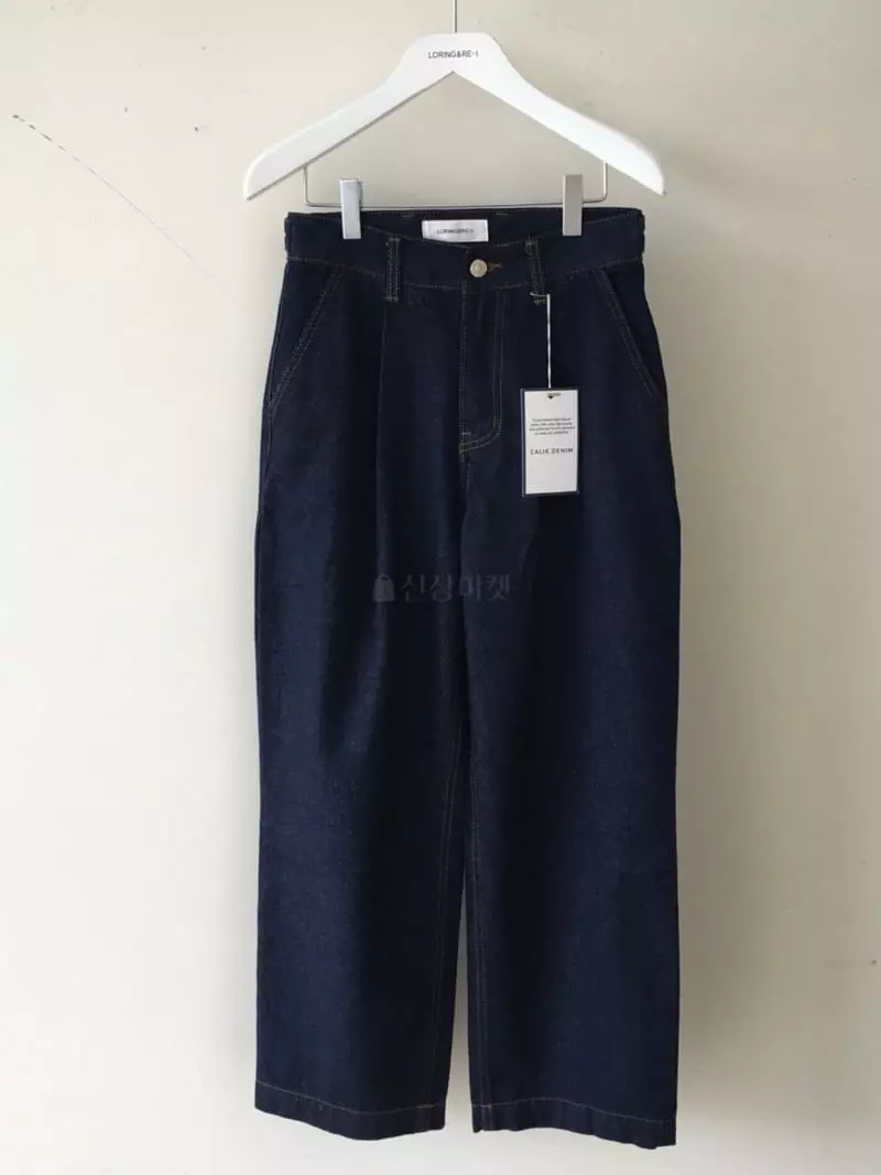 Loringrei - Korean Women Fashion - #vintageinspired - Callic Bijo Jeans - 8