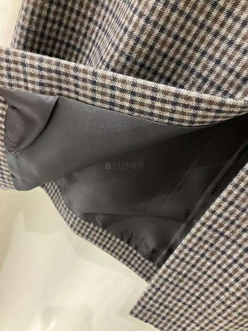 Loringrei - Korean Women Fashion - #womensfashion - B Check Wool Skirt - 8