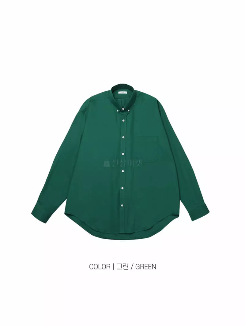 Lous - Korean Women Fashion - #momslook - Oxford Shirt