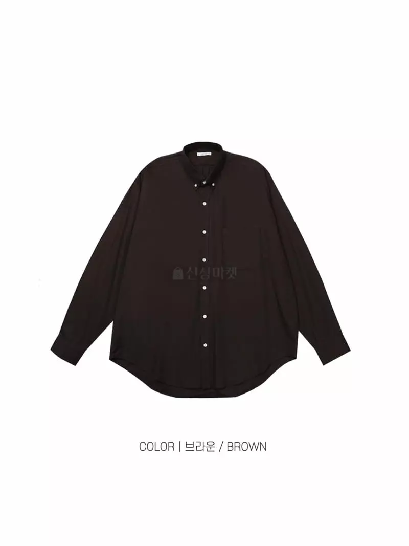Lous - Korean Women Fashion - #momslook - Oxford Shirt - 3