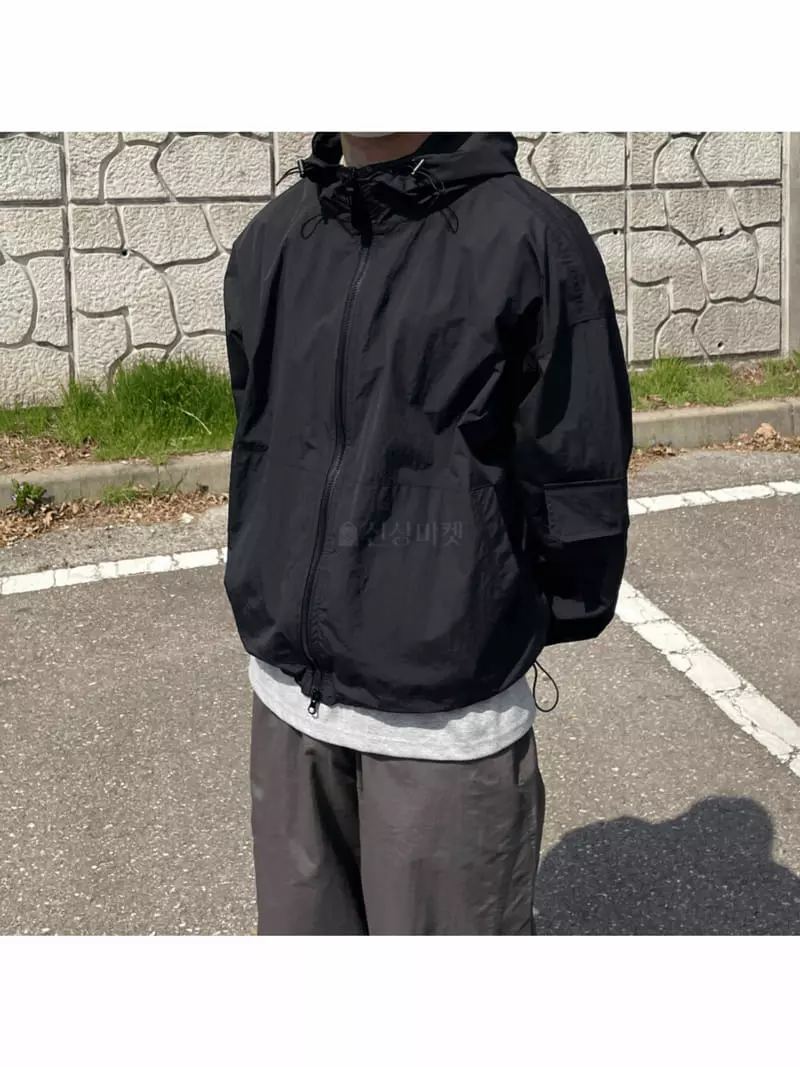 Lous - Korean Women Fashion - #momslook - Sand Windbreaker - 9