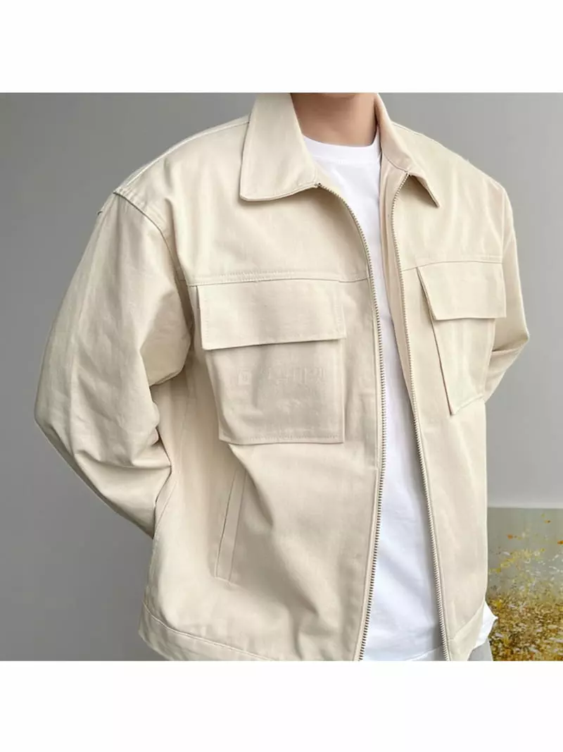 Lous - Korean Women Fashion - #momslook - Over Jacket - 3