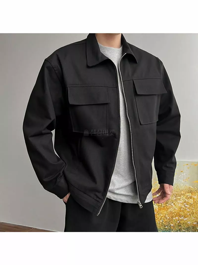 Lous - Korean Women Fashion - #momslook - Over Jacket - 6