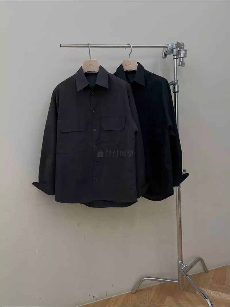 Lous - Korean Women Fashion - #womensfashion - River Shirt Jacket - 4