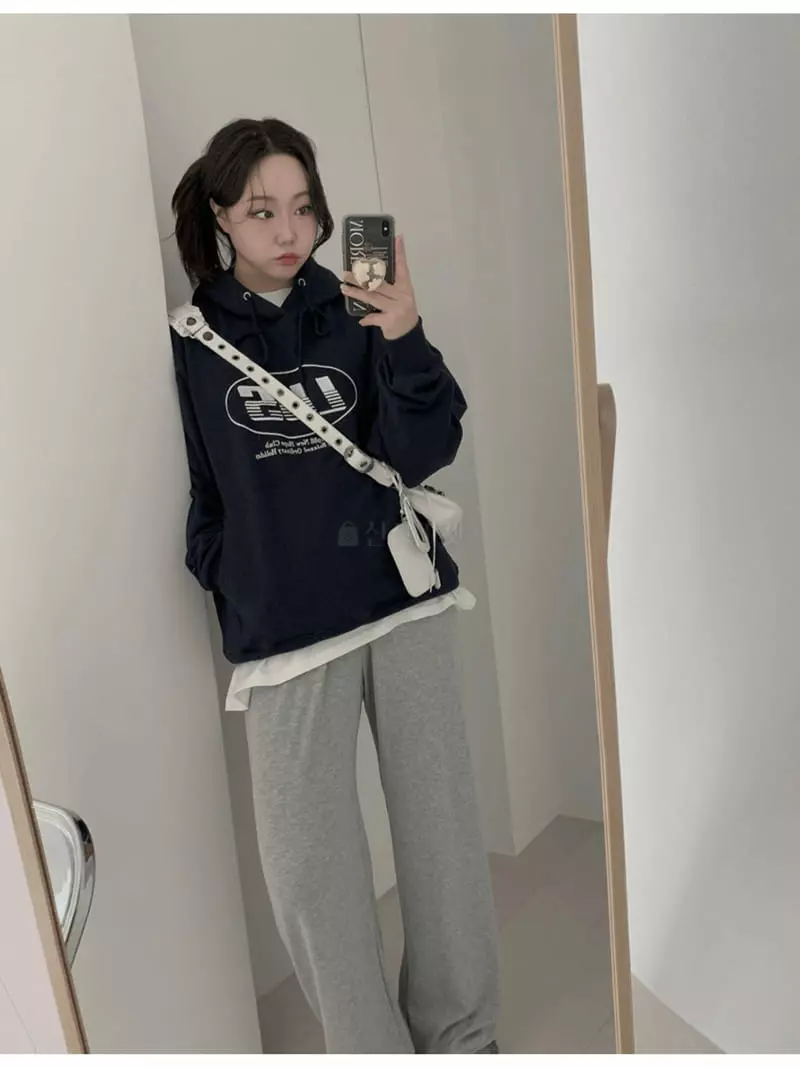 Lous - Korean Women Fashion - #momslook - Lous Hoody Tee - 3