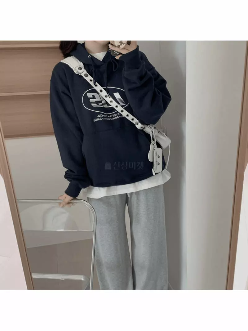 Lous - Korean Women Fashion - #momslook - Lous Hoody Tee - 4