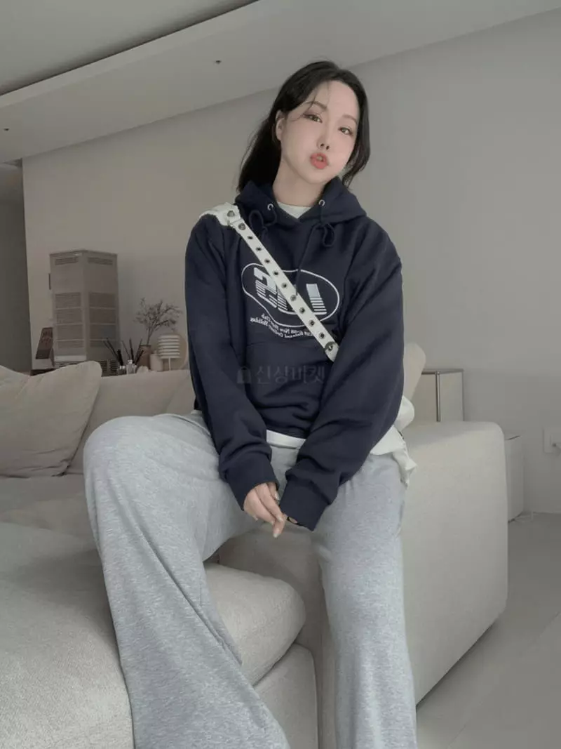 Lous - Korean Women Fashion - #momslook - Lous Hoody Tee - 5