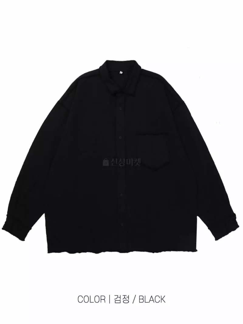 Lous - Korean Women Fashion - #momslook - Deggi Shirt Jacket - 2