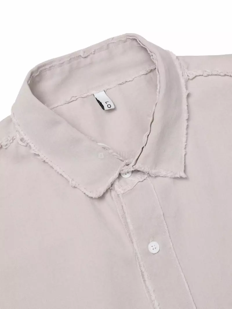 Lous - Korean Women Fashion - #momslook - Deggi Shirt Jacket - 3