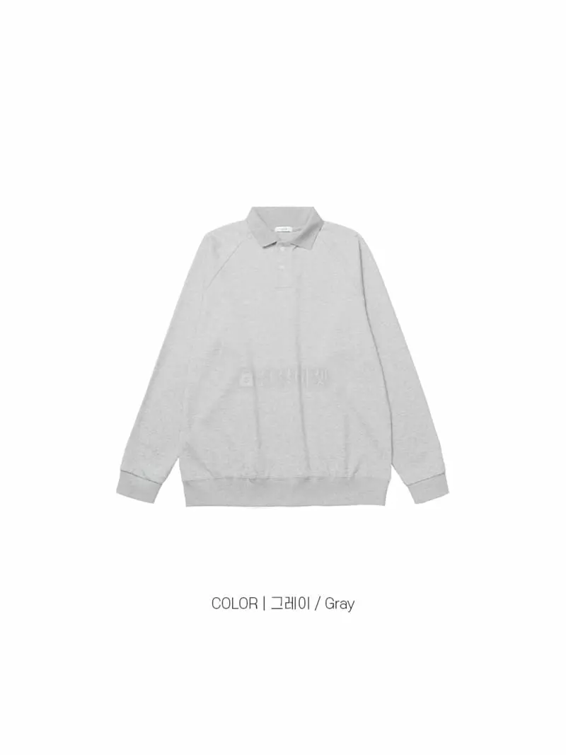 Lous - Korean Women Fashion - #momslook - Raglan Collar Sweatshirt - 2