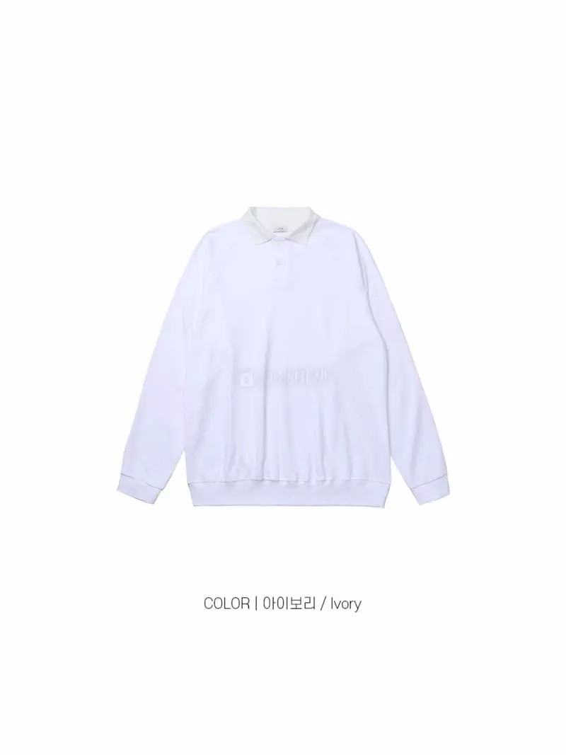 Lous - Korean Women Fashion - #momslook - Raglan Collar Sweatshirt - 3