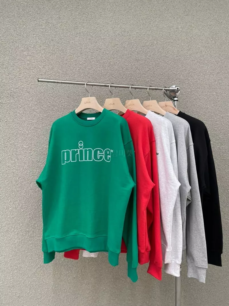 Lous - Korean Women Fashion - #momslook - Prince Sweatshirt - 4