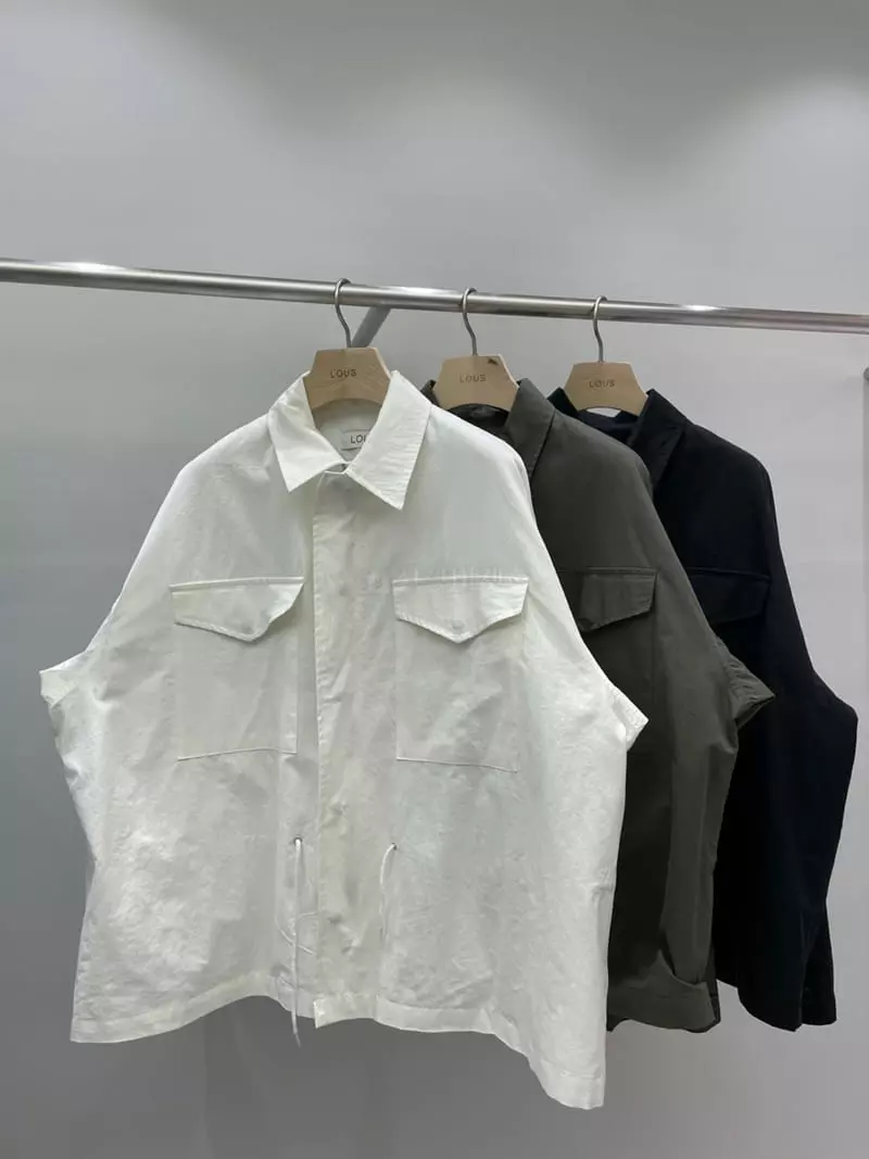 Lous - Korean Women Fashion - #womensfashion - Two Pocket Field Jacket - 6
