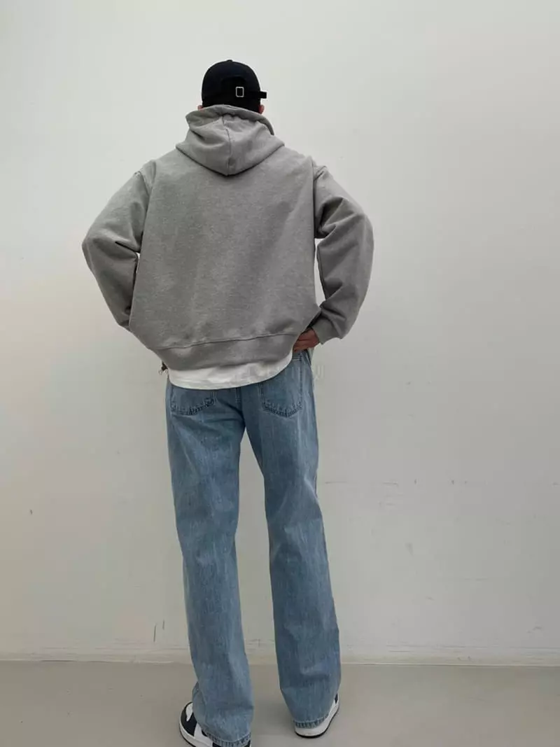 Lous - Korean Women Fashion - #momslook - Sweat Hoody Zip-up - 4