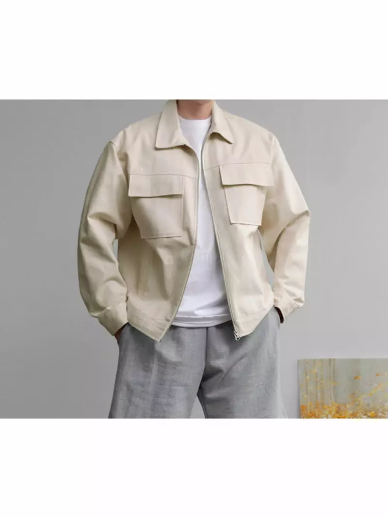 Lous - Korean Women Fashion - #momslook - Over Jacket - 4