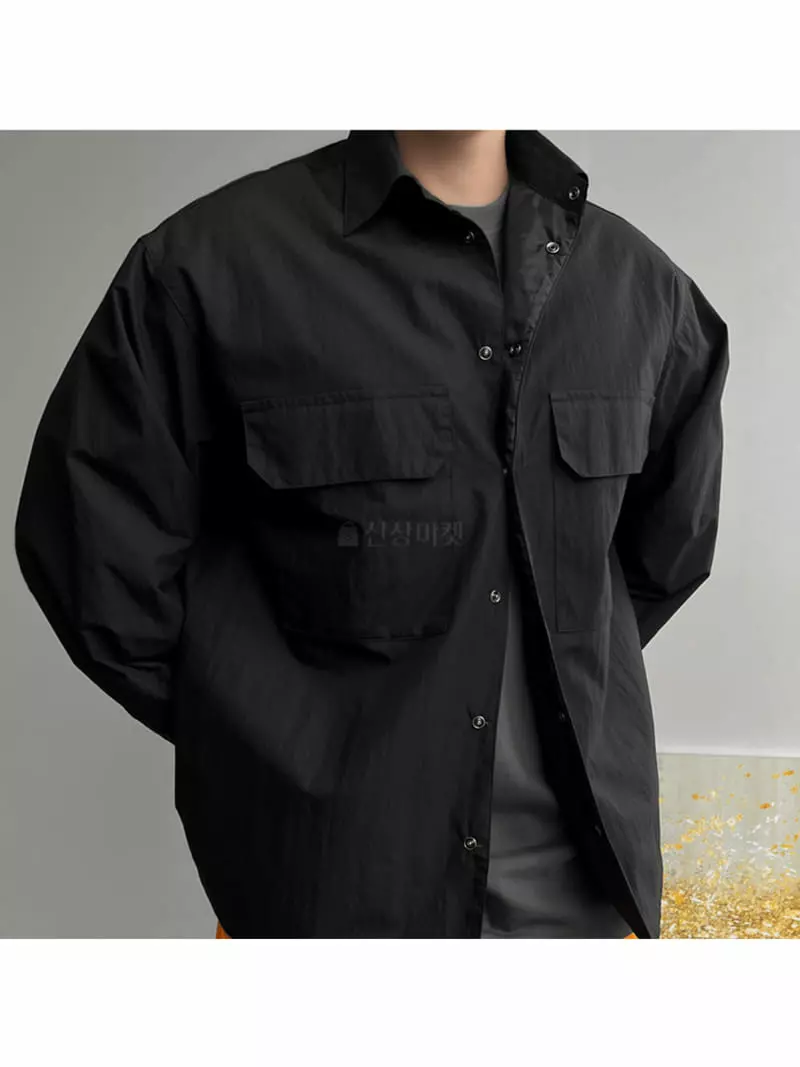 Lous - Korean Women Fashion - #womensfashion - River Shirt Jacket - 3