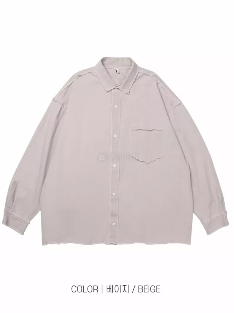 Lous - Korean Women Fashion - #womensfashion - Deggi Shirt Jacket