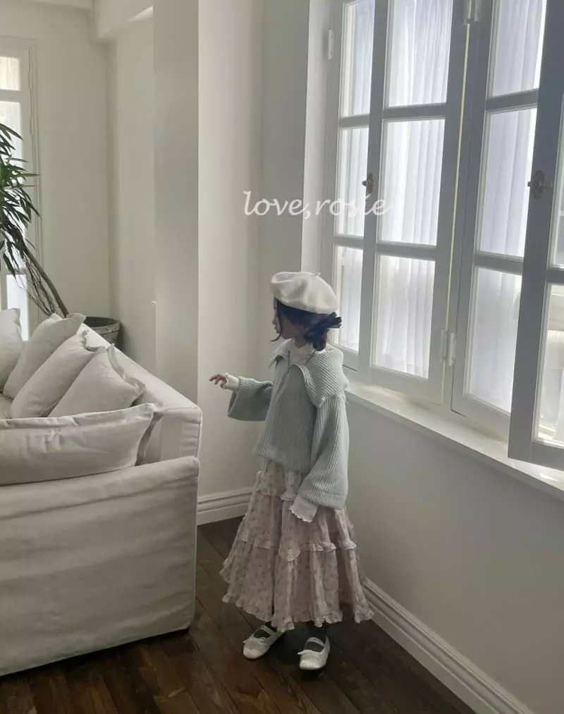 Love Rosie - Korean Children Fashion - #childofig - Chalot Cancan Skirt with Mom Flower Stripes - 12