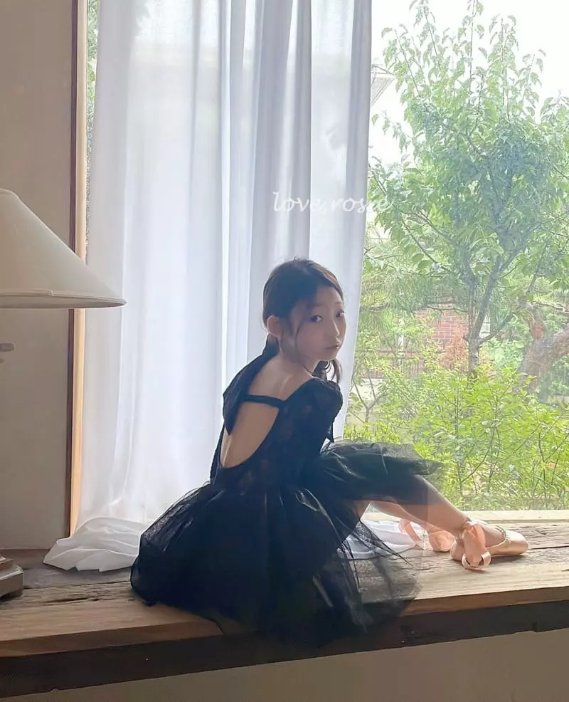 Love Rosie - Korean Children Fashion - #childofig - Pearl Lace Vintage Ballet Waer - 4