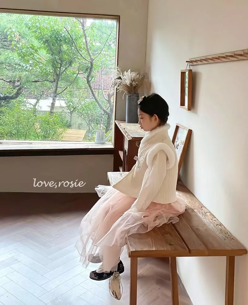Love Rosie - Korean Children Fashion - #designkidswear - Graceful Embrodiery Long Hanbok - 3