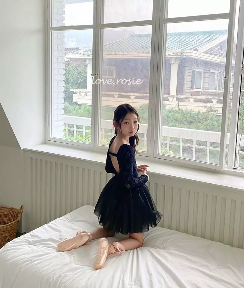 Love Rosie - Korean Children Fashion - #discoveringself - Pearl Lace Vintage Ballet Waer - 6