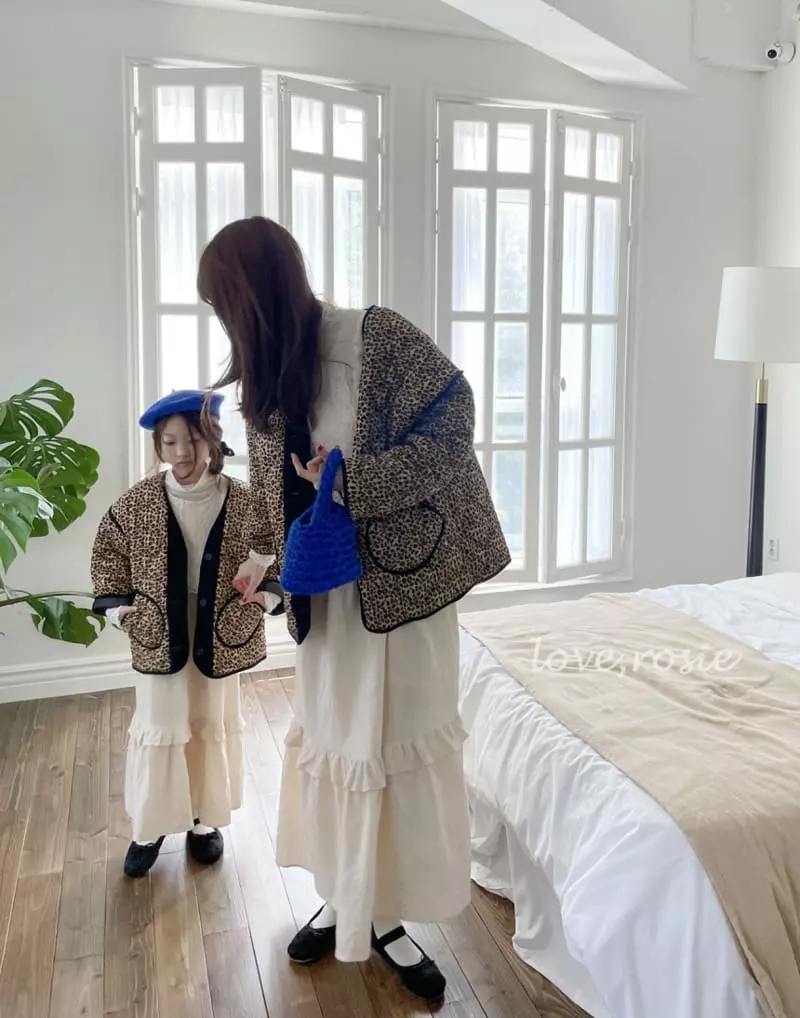 Love Rosie - Korean Children Fashion - #discoveringself - 6 Once Leopard Quiltinh Jacket with Mom - 6
