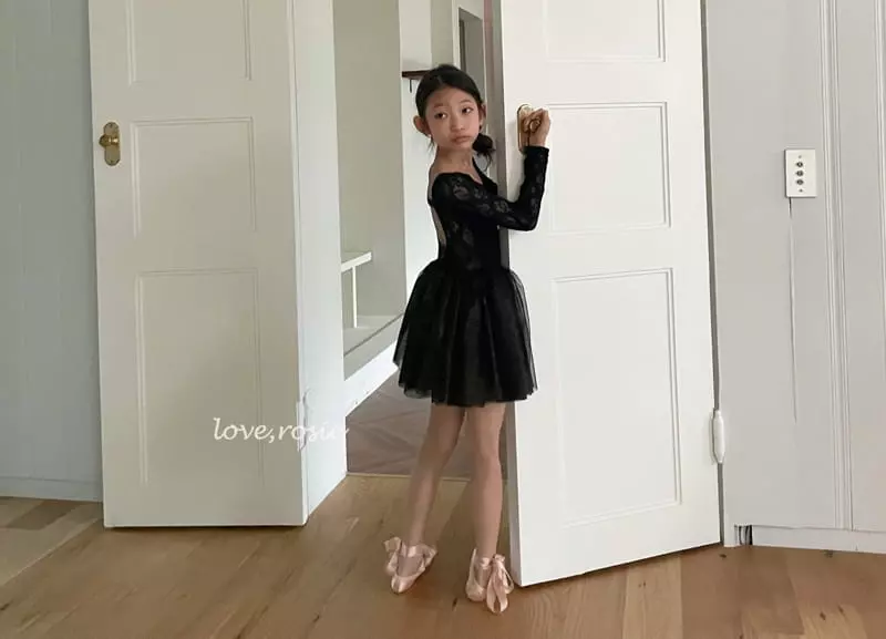 Love Rosie - Korean Children Fashion - #fashionkids - Pearl Lace Vintage Ballet Waer - 7