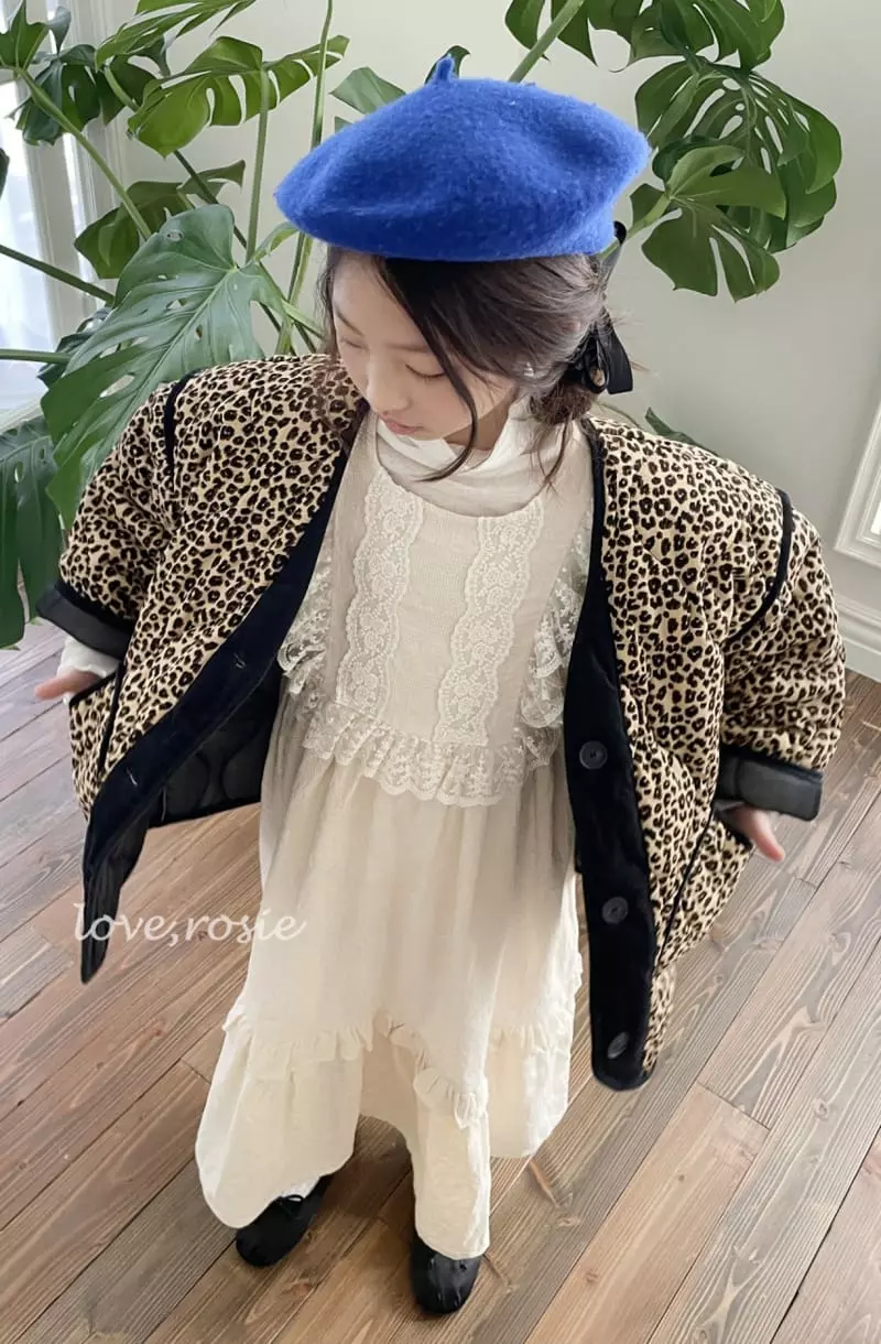 Love Rosie - Korean Children Fashion - #kidsshorts - 6 Once Leopard Quiltinh Jacket with Mom - 8