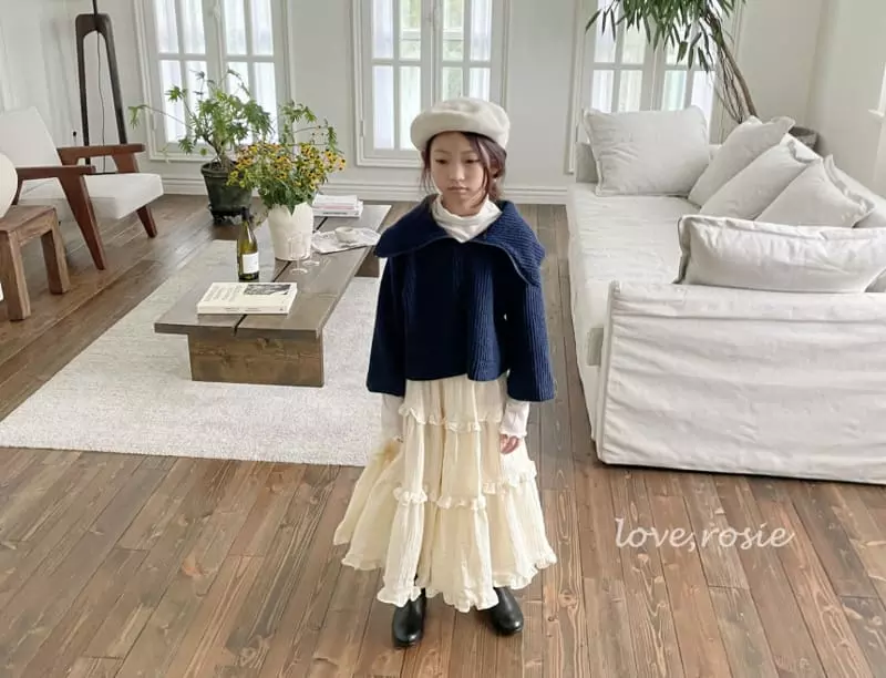 Love Rosie - Korean Children Fashion - #kidsstore - Babara Knit Zip-up with Mom - 3