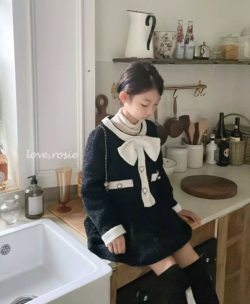 Love Rosie - Korean Children Fashion - #kidzfashiontrend - Miu Twid Jacket Skirt Set - 12