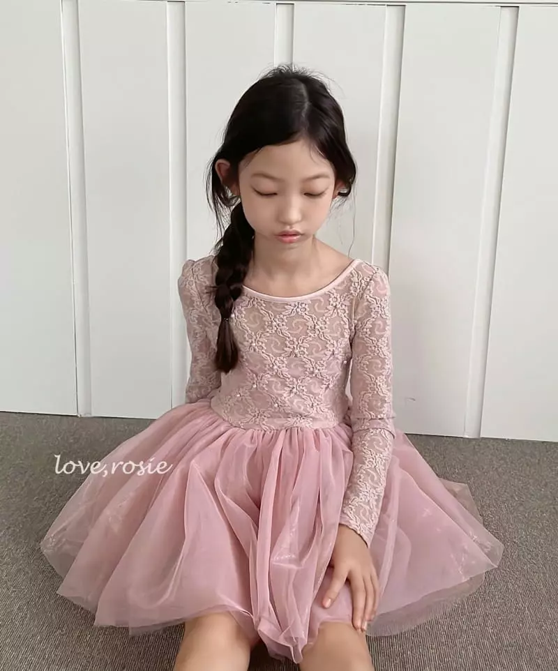 Love Rosie - Korean Children Fashion - #kidzfashiontrend - Pearl Lace Vintage Ballet Waer - 10