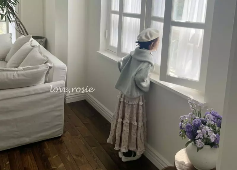 Love Rosie - Korean Children Fashion - #minifashionista - Chalot Cancan Skirt with Mom Flower Stripes - 9