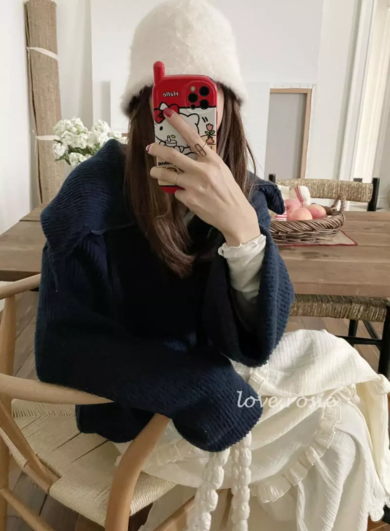 Love Rosie - Korean Children Fashion - #prettylittlegirls - Babara Knit Zip-up with Mom - 9