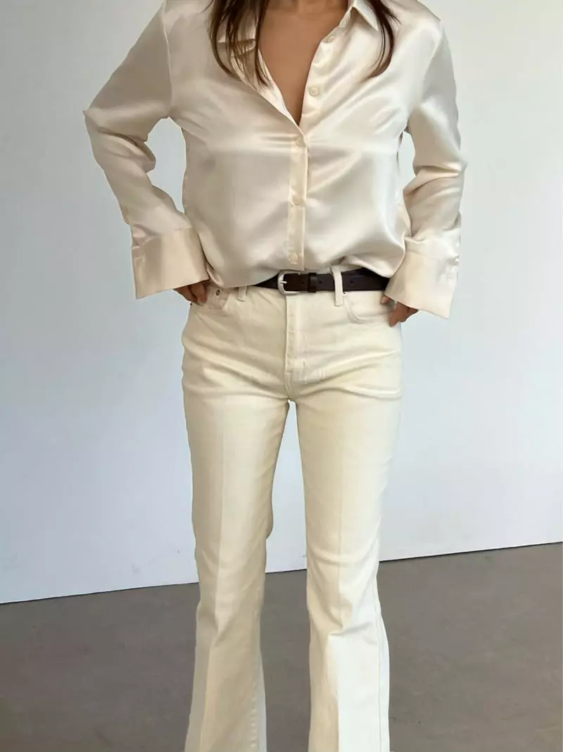 Lowburn - Korean Women Fashion - #momslook - Roy Silky Blouse - 10