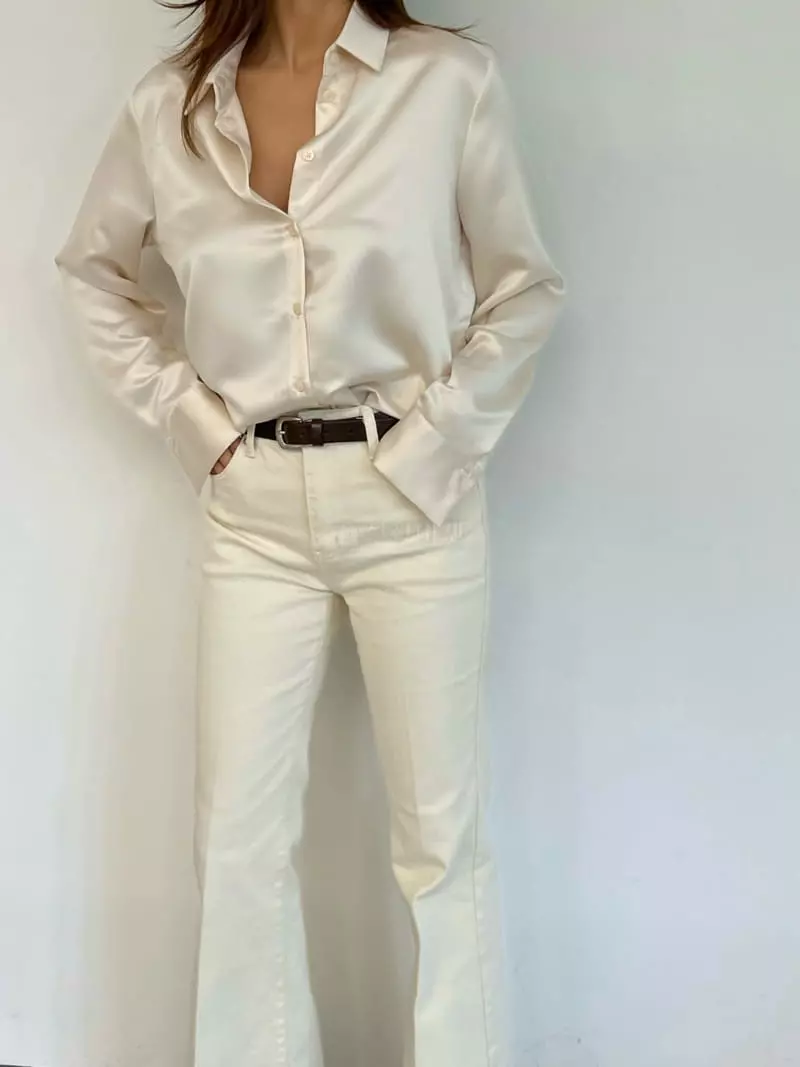 Lowburn - Korean Women Fashion - #momslook - Roy Silky Blouse - 12