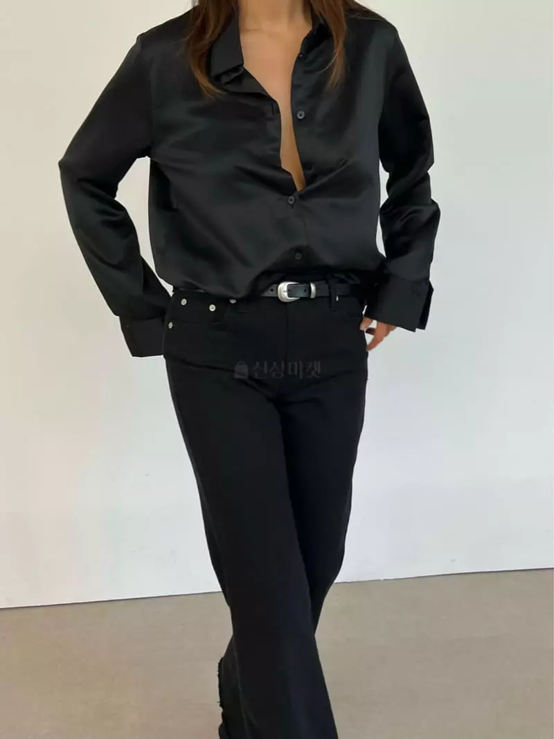 Lowburn - Korean Women Fashion - #womensfashion - Roy Silky Blouse - 4