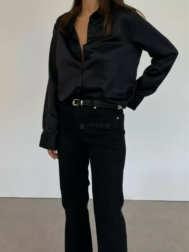 Lowburn - Korean Women Fashion - #momslook - Roy Silky Blouse - 8