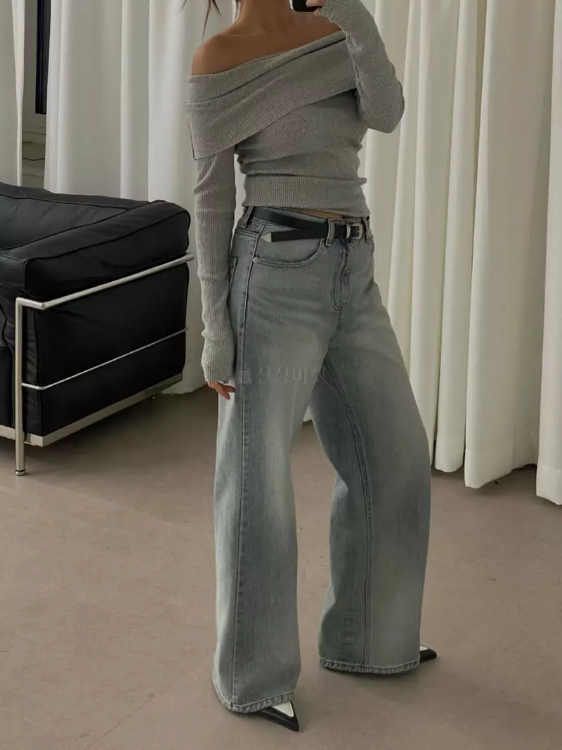 Lowburn - Korean Women Fashion - #thatsdarling - X Lay Jeans - 2
