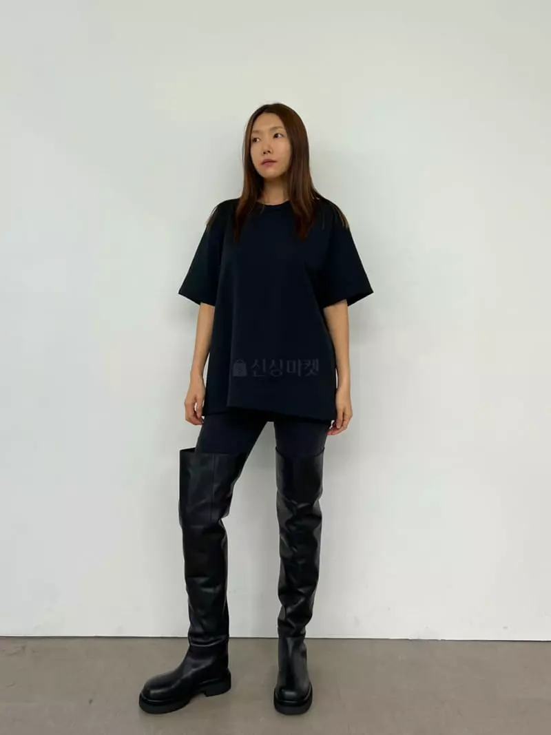 Lowburn - Korean Women Fashion - #thatsdarling - Over Tee - 4