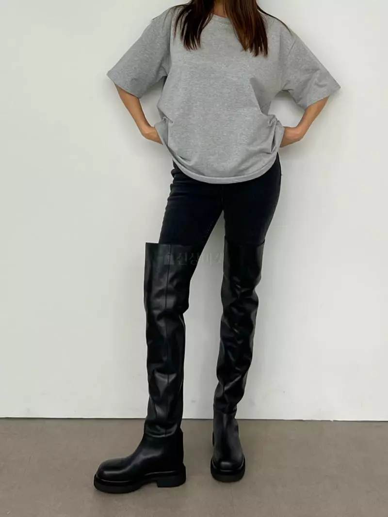 Lowburn - Korean Women Fashion - #womensfashion - Over Tee - 8