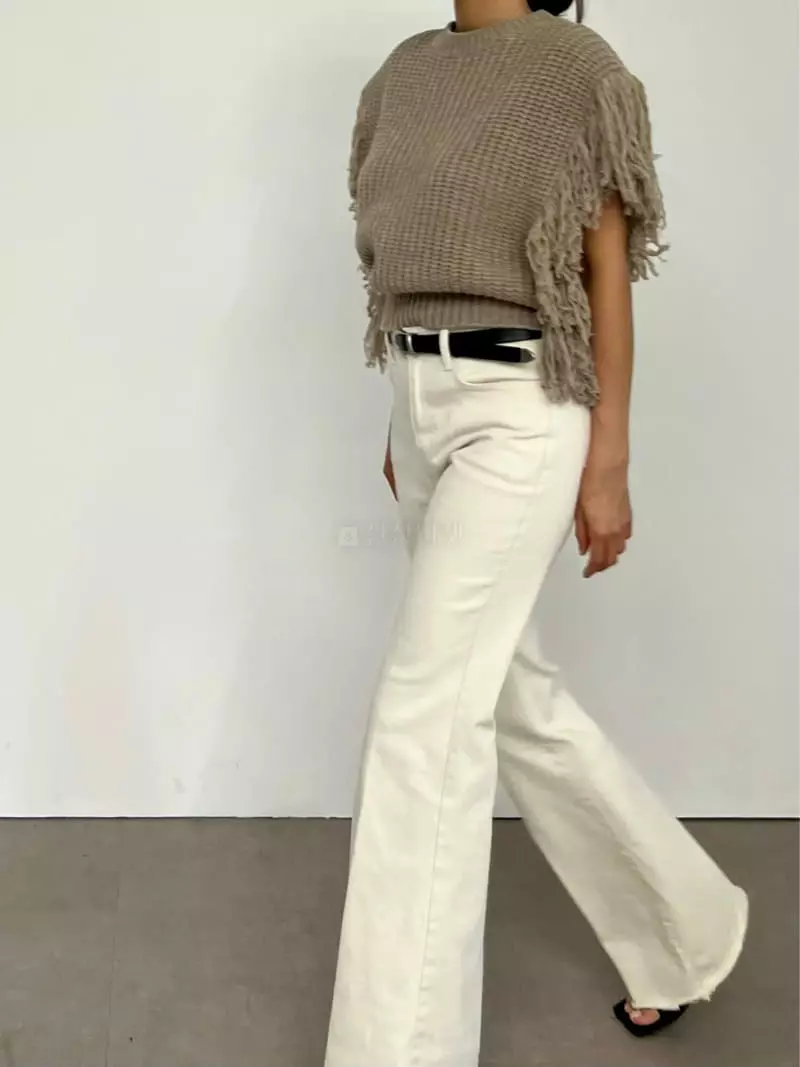 Lowburn - Korean Women Fashion - #womensfashion - Susul Vest Knit