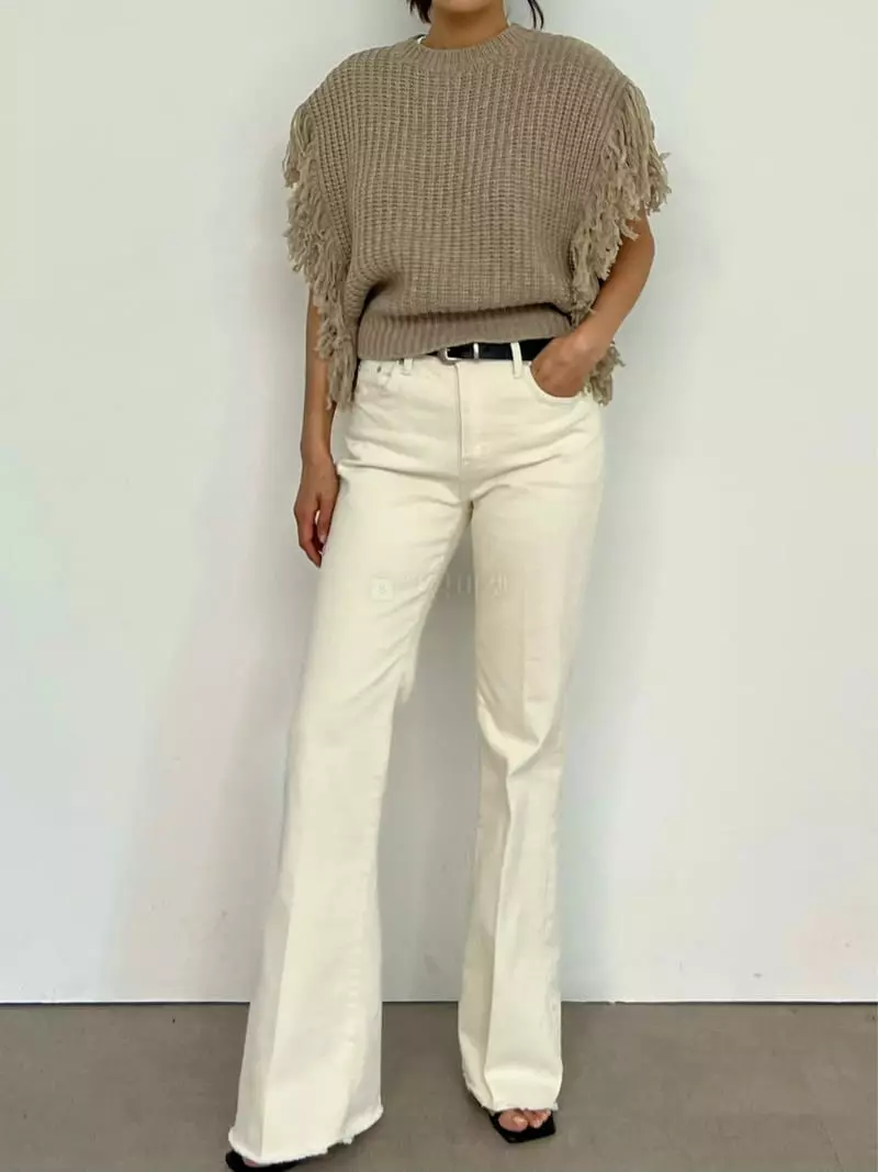 Lowburn - Korean Women Fashion - #womensfashion - Susul Vest Knit - 5