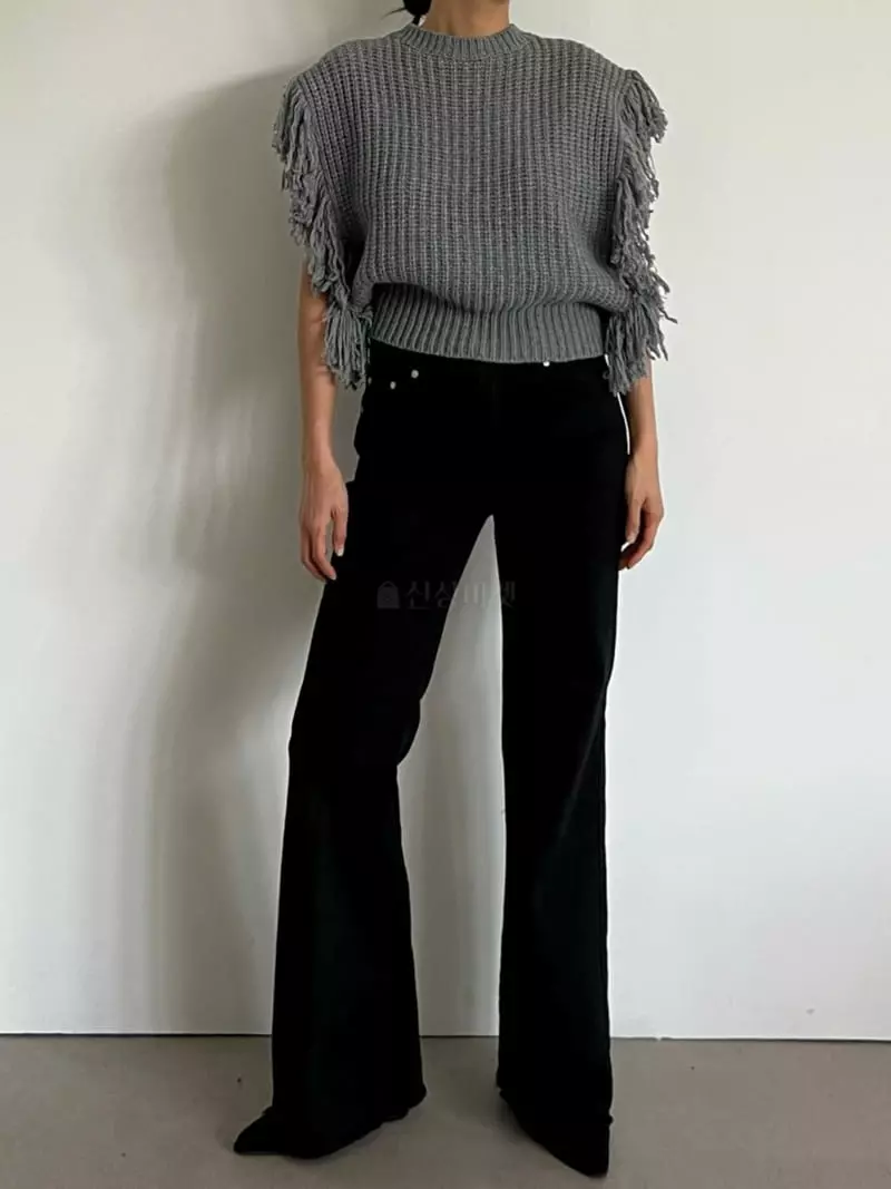 Lowburn - Korean Women Fashion - #womensfashion - Susul Vest Knit - 9